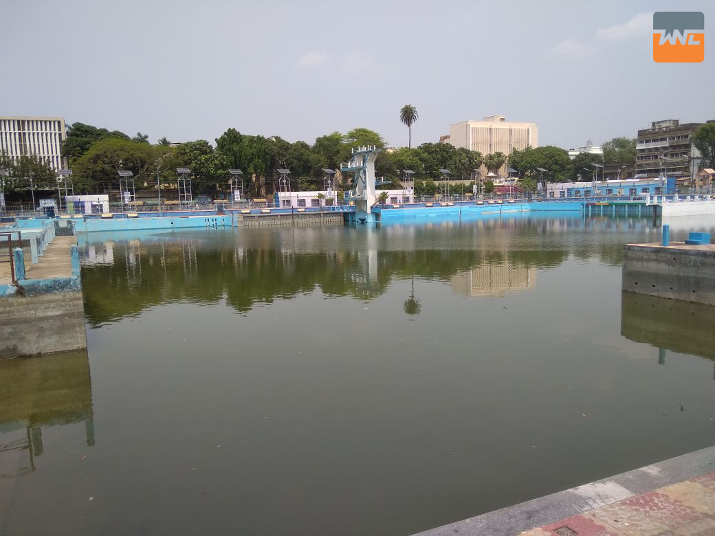 college square swimming pool is going to open in the bengali new year