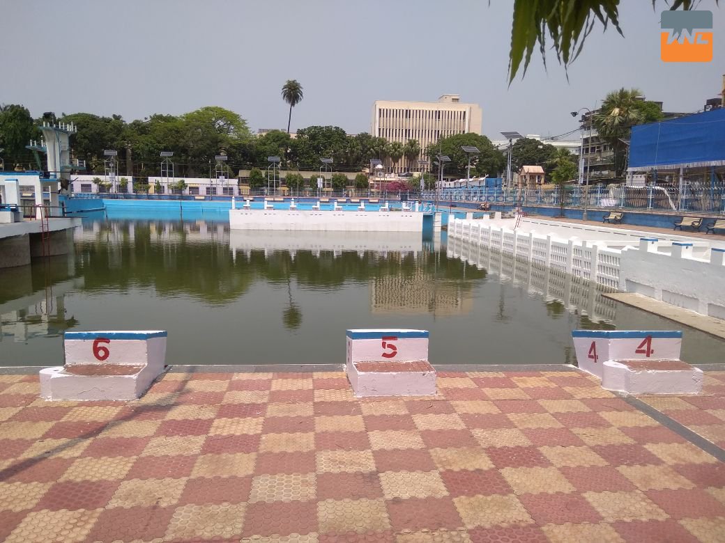 college square swimming pool is going to open in the bengali new year