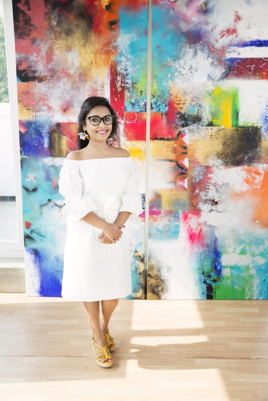 From Industry background, Swati Pasari chose Art as a healer