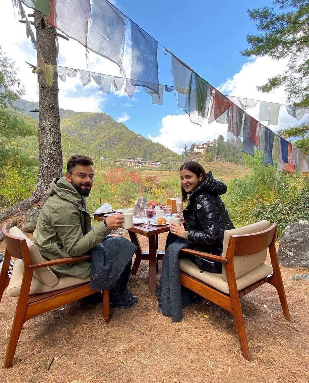 Virat Kohli celebrates a unique birthday with Anushka Sharma in Bhutan