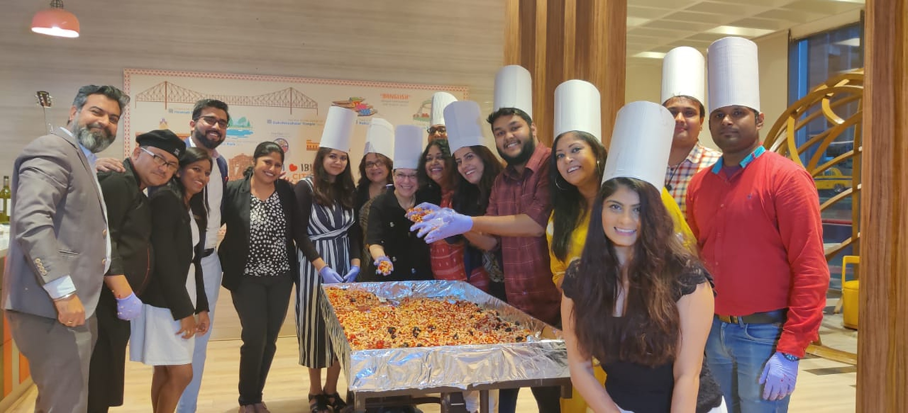 The Ritual of the First Cake Mixing Ceremony sets the mood for Christmas at ibis Kolkata Rajarhat​