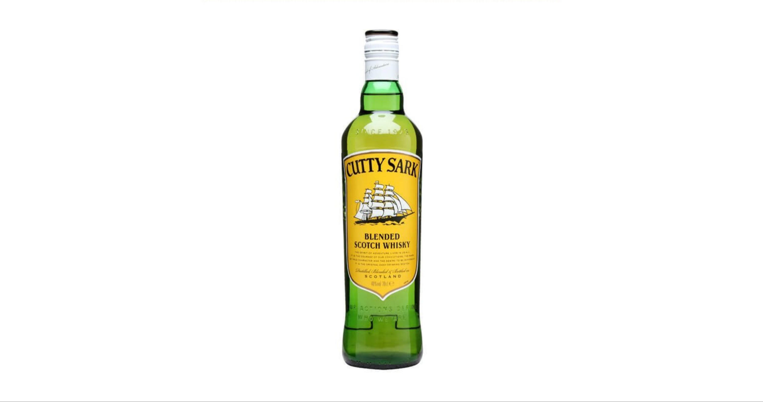 Cutty Sark 1 litre imported bottle has entered the capital of India with the same taste and flavour from Scotland