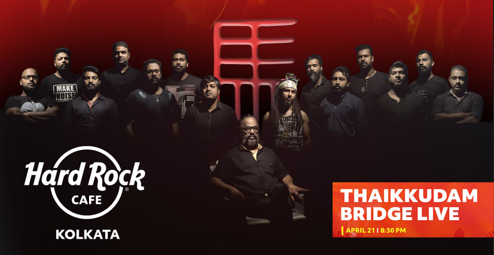 Kerala-based music band, Thaikkudam Bridge, to perform live at Hard Rock Cafe Kolkata on April 21