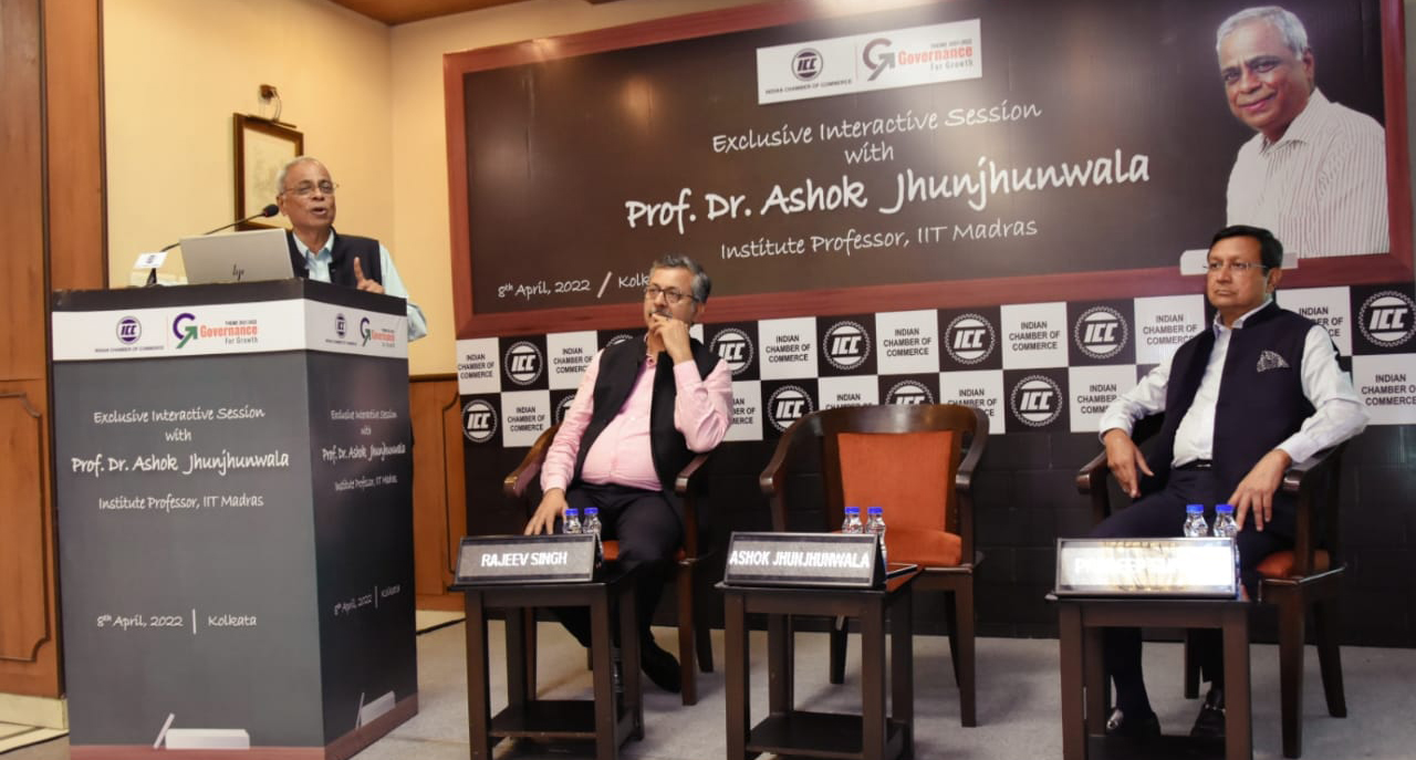 ICC hosts an interactive session on “India’s Next 25 years: An opportunity or…” With Dr. Ashok Jhunjhunwala