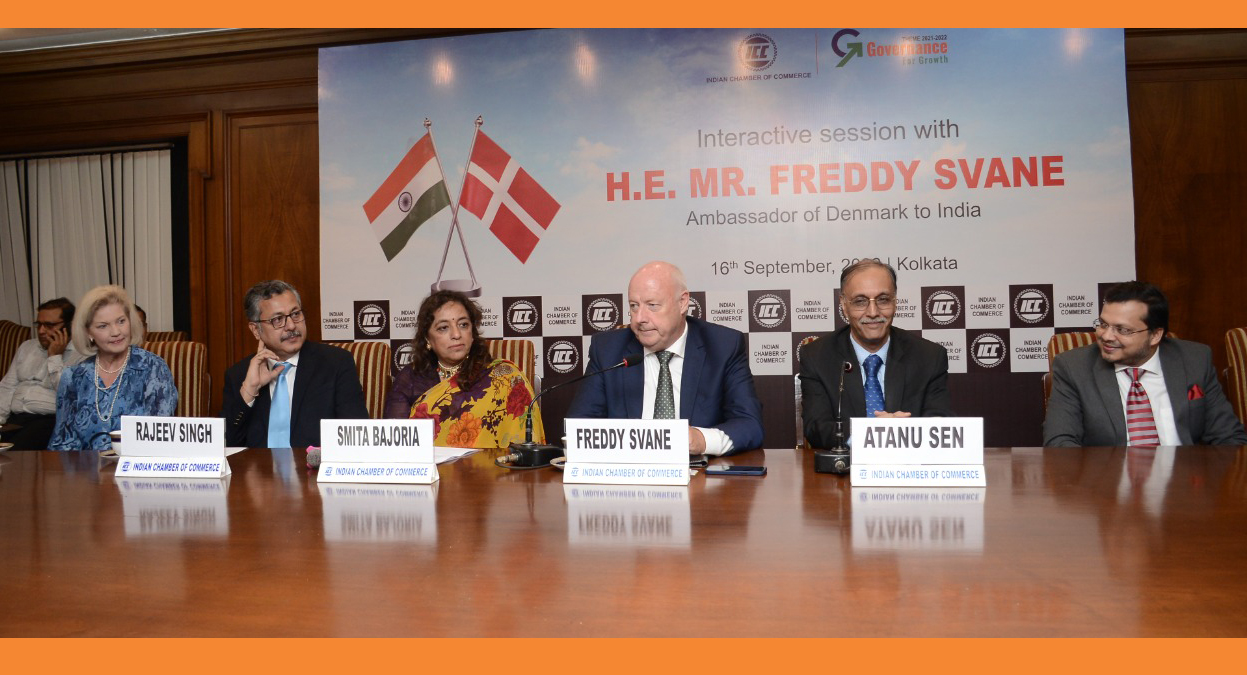 Indian Chamber of Commerce organises Interactive Session with H.E. Mr. Freddy Svane