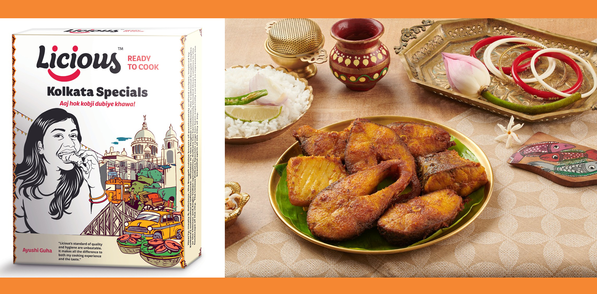 🍗🍖Licious Reinstates Its Commitment to Regional Consumers with The Durga Pujo Campaign.