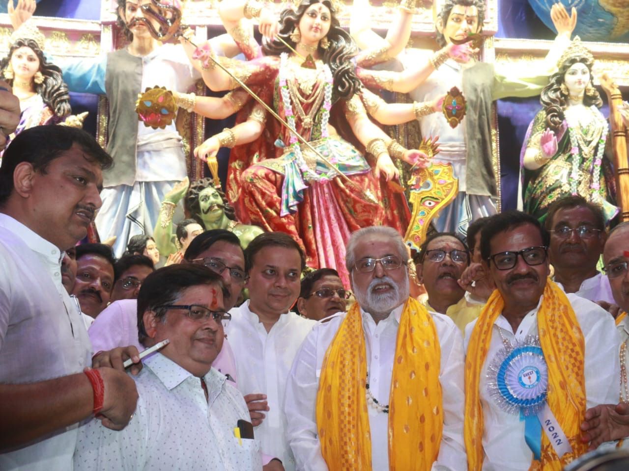 Inauguration ceremony of Youth Association of Mohammad Ali Park Durga Puja