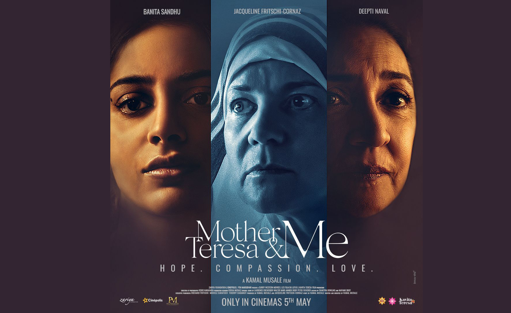 The First poster Of 🎬’Mother Teresa & Me’, by Kamal Musale, Has Been Released, It Has Generated A Lot Of Buzz On Social Media