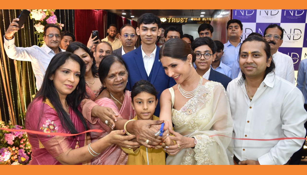Richa Sharma launches exclusive showroom of Nature’s Diamond (Lab Grown Diamonds and Jewellery) at Fort Knox, Kolkata