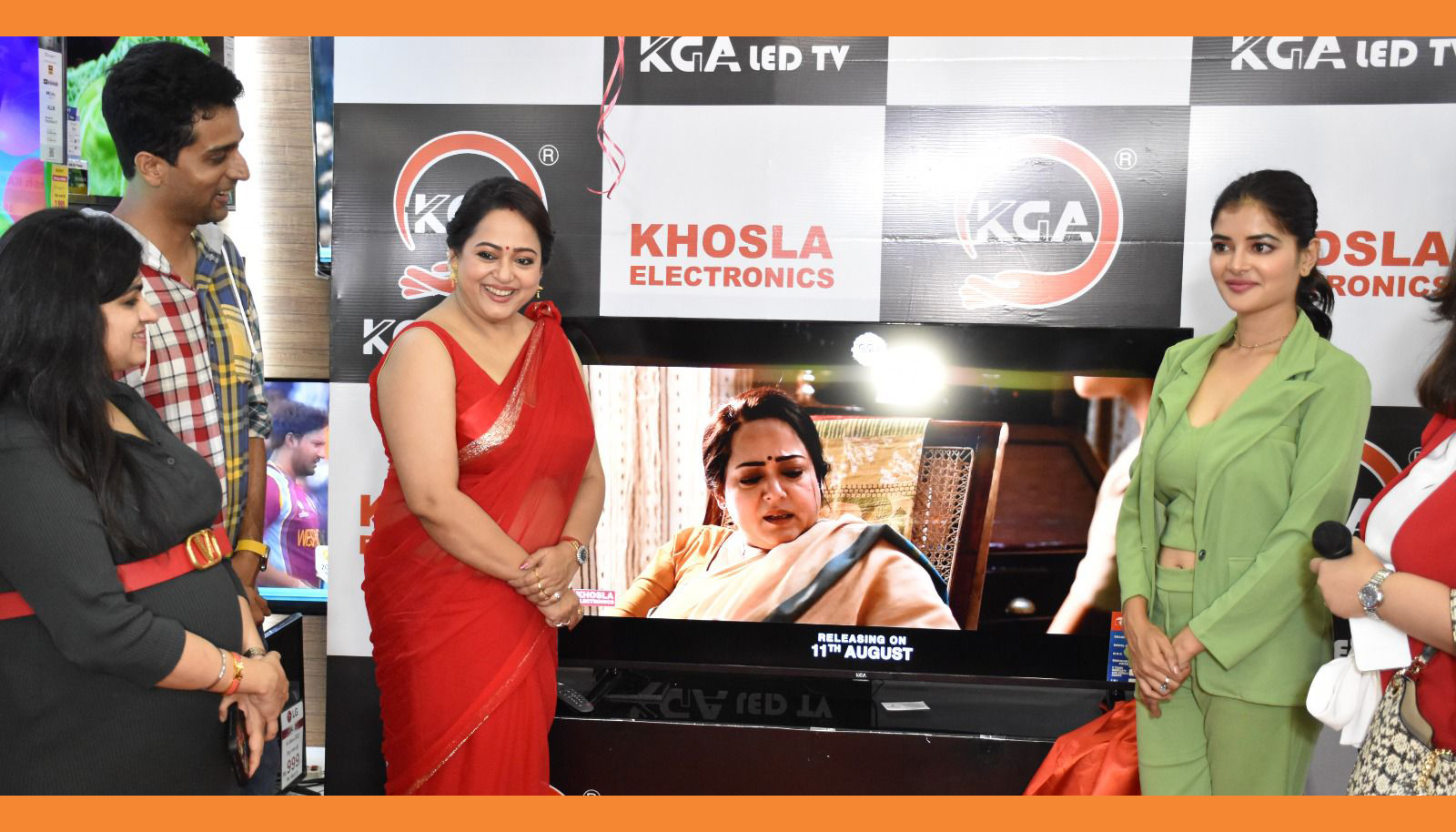 Khosla Electronics celebrates 9th Anniversary of its Lansdowne outlet by launching All-New KGA 4K SMART TV